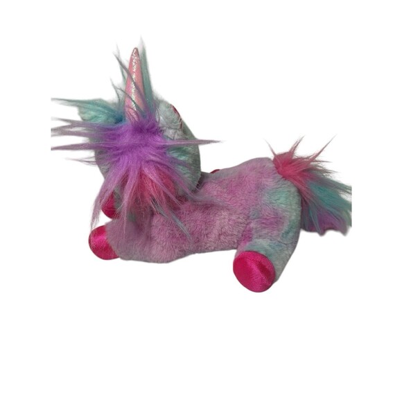 Unicorn Surprise Plush Lola And 3  Babies Stuffed Animal Purple Pink Blue - Picture 6 of 16